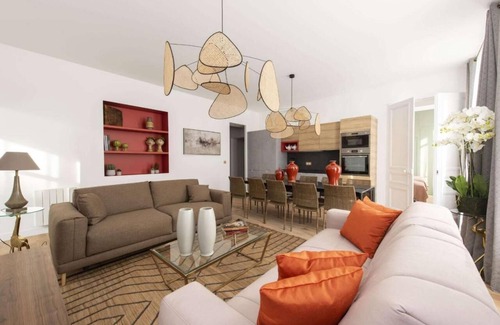 Strasbourg -Saint-Denis Apartment | Le Marais-Warm &Inviting 5Bedroom Family Home Perfect for Extended Stays& Groups