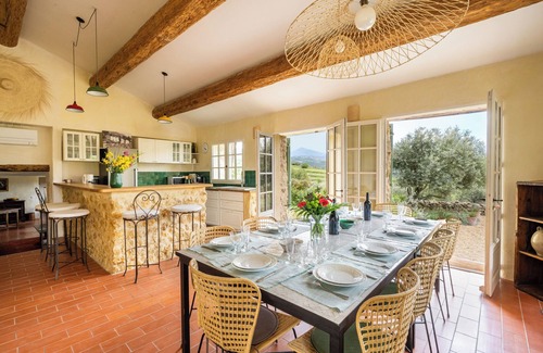 La Roque-Alric House | Le Mazelli des Dentelles - Panoramic view - Peaceful