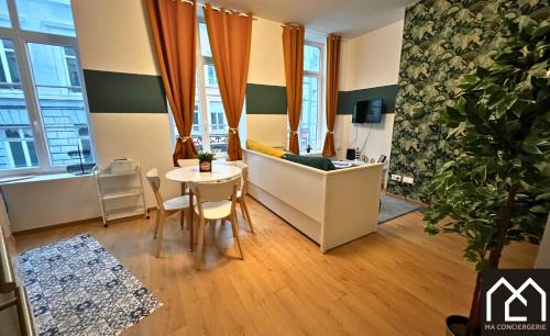 Boulogne-Centre Apartment | Le Nid des Tintelleries - Parking QPARK Gratuit