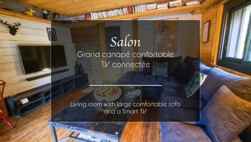 Saint-Jean-de-Sixt Ski Chalet | Le Noisetier - Mini Chalet 2 pers - 2min la Clusaz - AravisTour
