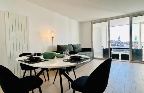 Trouville-sur-Mer Apartment | Le Ru'Beach - T2 avec piscine , proche de la plage