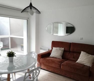 Le Touquet-Paris-Plage Apartment | Le Saint Amand, studio cabine, agréable terrasse sud