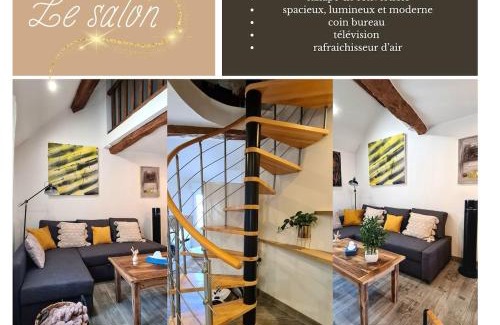 Tournus Apartment | Le Velours 1-Spacieux, Central, Entièrement neuf