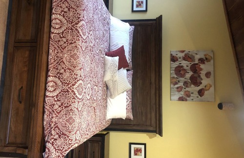 Lazy Mountain Cabin | Legacy Mountain Lodge sits on a private 40 acre field with Mountains views.