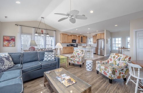 North Topsail Beach House | LegaSea | Private Beach Access, Pool + Hot Tub!