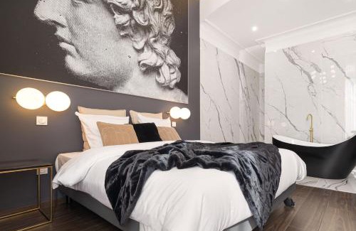Macon Apartment | Legend Majestic - Parking Privé GRATUIT- Climatisation - Gare - Centre Ville - FIBRE