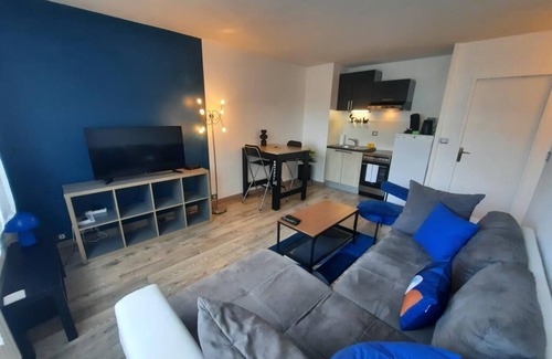 Faubourg North Apartment | Les Buttes - Apt 4 Prs, 1 bdrm - Private parking lot