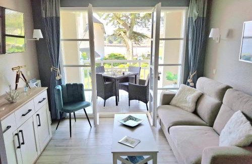 Benodet Apartment | Les Mouettes Marines - Charmant appt vue mer