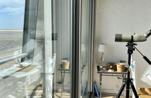 Le Crotoy Apartment | Les Pieds dans l'Eau, vue sur la baie pour 6 pers
