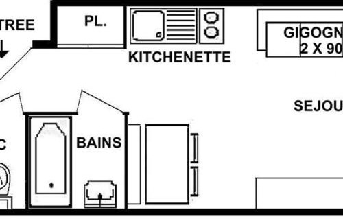 Les Saisies House | Les Saisies : 2 pièces pour 4 pers, centre station - FR-1-594-149