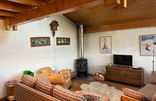 Veysonnaz Ski Chalet | Les Trembles MOUNTAIN & QUIET chalet 12 pers