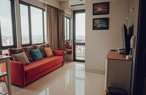 Batam Apartment | @Lexio.Stay - Luxury Condominium One Residence (Harris Hotel Batam Centre) with sea View (Singapore) + city View (Romantic)