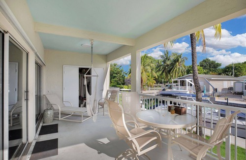 Key Largo House | Light & Bright 2-Bedroom Home + Office, Oceanside Canal, MM105, Upper Key Largo