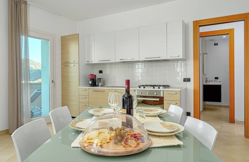 Golfo Aranci Apartment | Light-flooded Apartment "Villa Marconi 9" with Sea View & Private Terrace