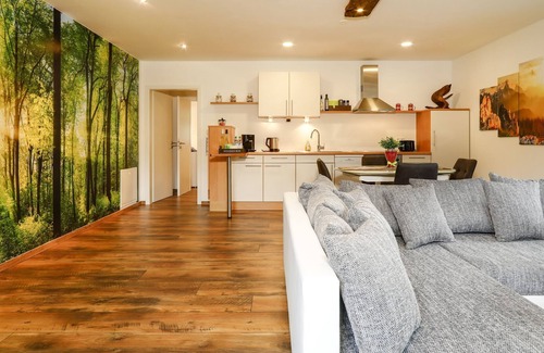 Sigmarszell Apartment | Light-flooded Holiday Apartment Fritsche with Terrace, Pool, Garden & Wi-Fi