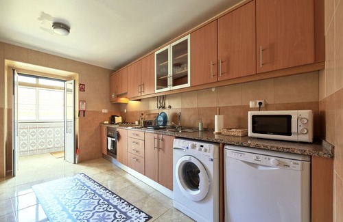 Lisbon Old Town Apartment | Linger over Idyllic Open Air on the Expansive Patio, by Timecooler