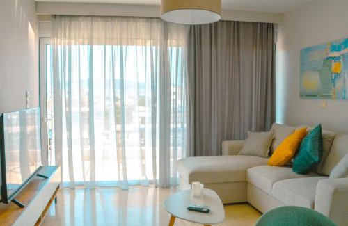 Kallithea Apartment | Lis153 by Smart Cozy Suites - Top Floors with Amazing City View - Available 24hr