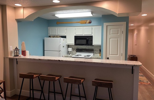 Cherry Grove Beach Condo | Listen to ocean waves from this beautifully updated condo with a lake view!