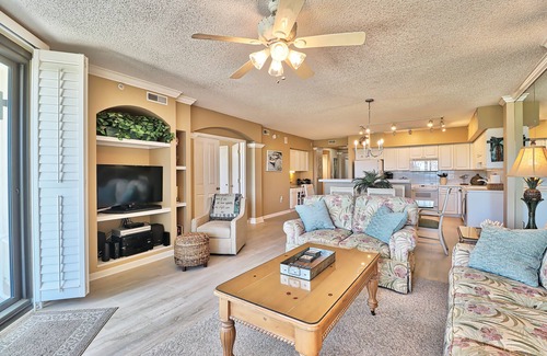 Litchfield by the Sea Condo | Litchfield Beach 3Bed/3Bath w Sleeper sofa Oceanfront Condo in Pawleys Island SC