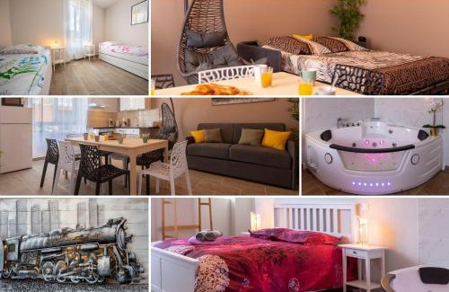 Lourdes Apartment | LOC TROTTEUR LE CACAO - Balnéo, Gare Lourdes