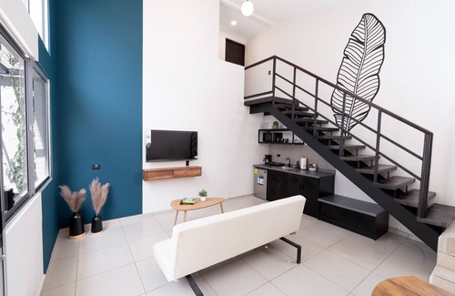 Antiguo Cuscatlan Apartment | Loft #1, urban refuge with an industrial touch