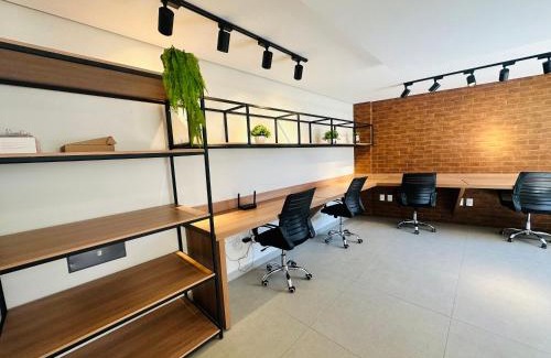 Santa Monica Apartment | Loft 101 – Refúgio Certo, a poucos passos da Ufu.