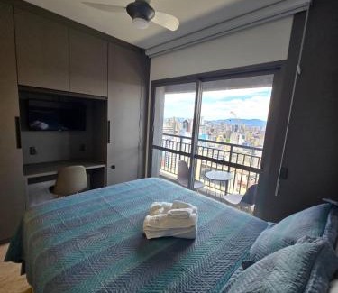 Vila Buarque Apartment | LOFT a 5 MIN DO METRÔ MOBILIADO