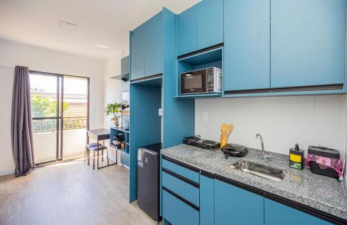 Belenzinho Apartment | Loft com smart lock e varanda no Bresser