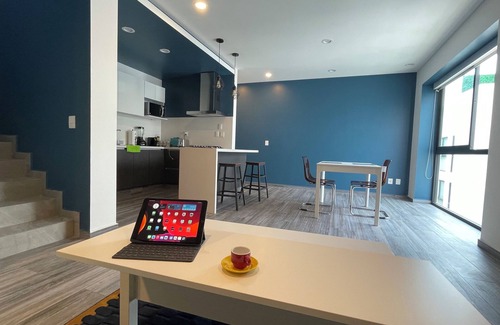 Benito Juarez Apartment | Loft Estudio Cdmx Alberca y Gym/Smart Penthouse