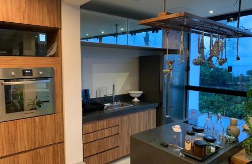 Pereque-Acu Apartment | Loft maravilhoso, com vista sensacional do mar