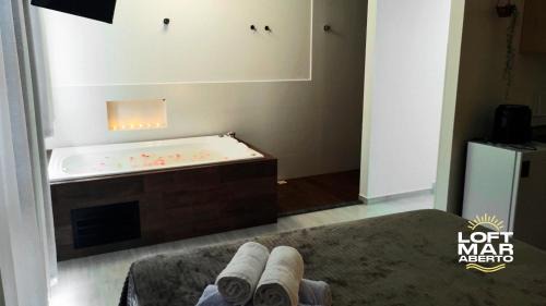 Palhoca Apartment | Loft na praia com Banheira