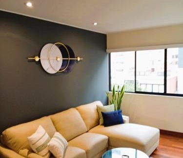 Reducto Apartment | Loft steps away from Larcomar for urban explorers