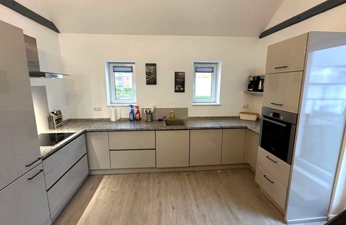 St Lorenz Apartment | Loft9 - Designer apartment with terrace & 3 bedrooms in Lübeck incl. parking space