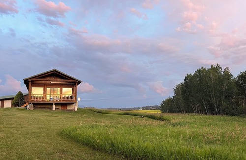 Polson House | Log cabin on Flathead Lake