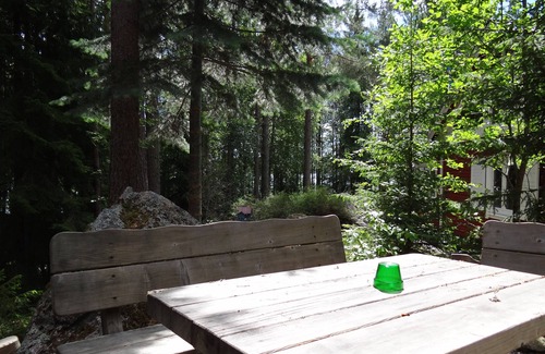 Lesjofors House | Log cabin on Lake Bredreven, 150 m from the beach