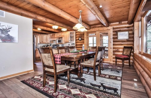 St Germain House | Log Cabin on Lake on 3 Acres of Total Seclusion