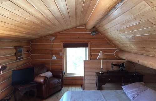 Yukon Cabin | Log Cabin with Amazing Mountain & Lake Views (allergy-friendly)