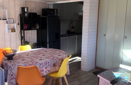 Orcieres Apartment | Logement 6 Pers sur les Pistes de Skis vue Panoramique