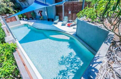 Agnes Water Apartment | Loka Santi Penthouse 14 - Luxury Beachfront Escape with Sea View, Heated Pool, Steps from Main Beach
