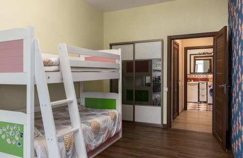 Sarkandaugava Apartment | Lovely 2-bdrm condo ideal for couples and family with children, free parking on premises