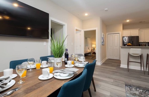 Myrtle Beach Apartment | Lovely 4BR King Beds Steps To Beach & Pier #G