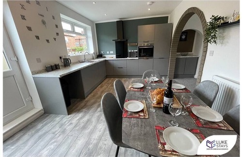 Newcastle-upon-Tyne House | ◑Lovely 5 Bed ◑Wifi ◑Parking ◑Garden ◑Nr Train