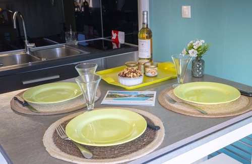 Montpellier Apartment | Lovely apartment for 3 people with WIFI, A/C, pool, TV, balcony, pets allowed and parking