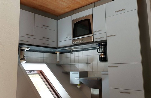 Feriendorf Frankenau House | Lovely apartment in villa for 4 guests with WIFI, TV, terrace and pets allowed