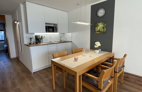 Sankt Englmar Apartment | Lovely apartment for 4 people with WIFI, pool, TV and balcony