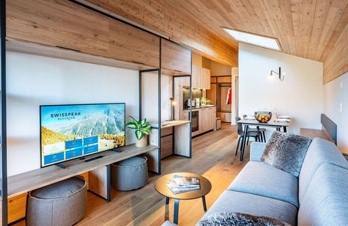 Heremence Apartment | Lovely apartment for 4 guests with WIFI, TV, terrace and pets allowed