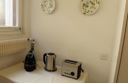 St. Moritz Apartment | Lovely apartment for 4 guests with WIFI, TV and balcony