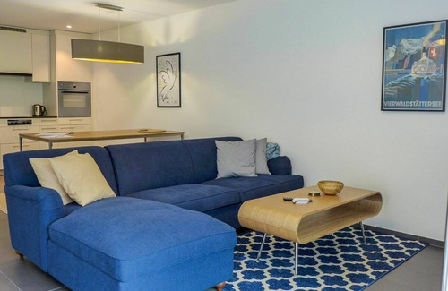 Blausee Apartment | Lovely apartment for 4 people with WIFI, TV, balcony and pets allowed