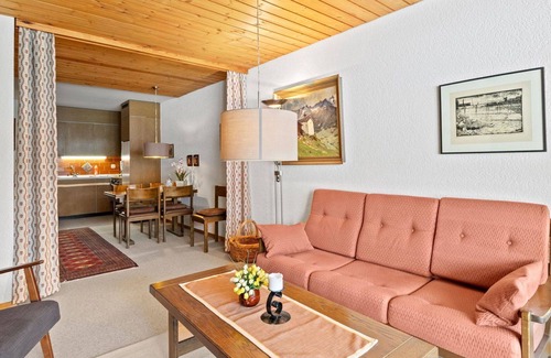 Parpan Apartment | Lovely apartment for 3 guests with WIFI, TV and balcony