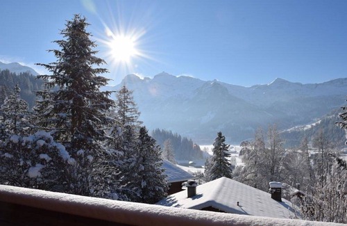 Lenk Apartment | Lovely apartment for 8 people with WIFI, balcony and pets allowed